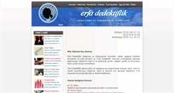 Desktop Screenshot of erfadedektiflik.com